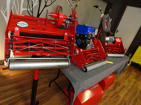 Irene School of Garden Design attended a Mower and Blower talk at Mow Town